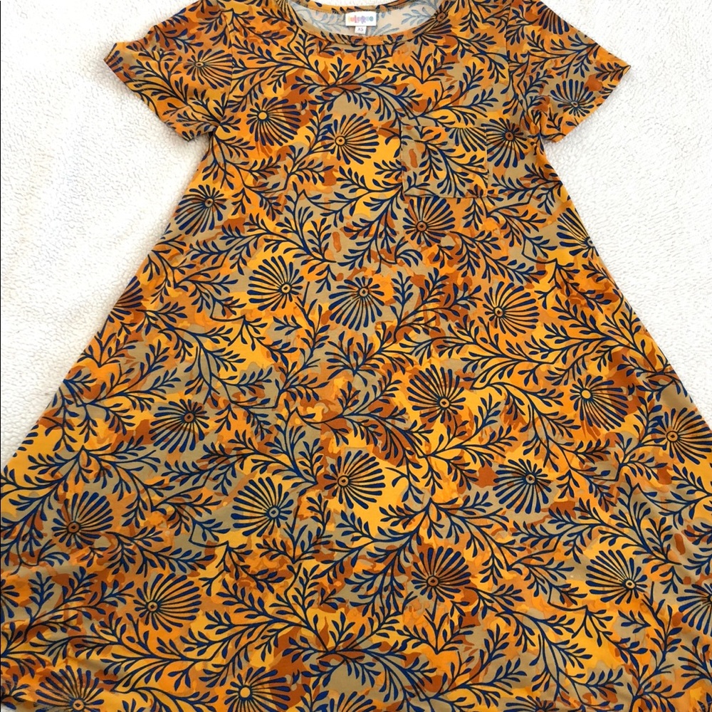 LuLaRoe Carly T-Shirt Dress XS fits like M
